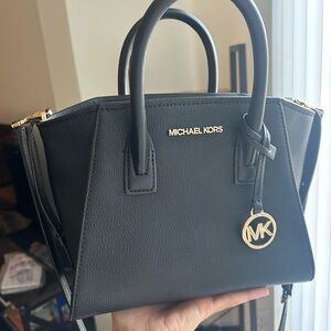 Michael Kors Black Avril Satchel